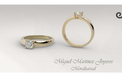 El más bonito anillo de compromiso, personalizado a tu gusto en la joyería Jampe