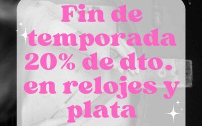 Septiembre Descuentos Fin de Temporada