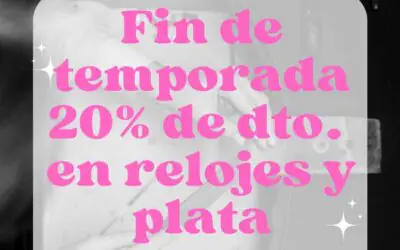 Septiembre Descuentos Fin de Temporada